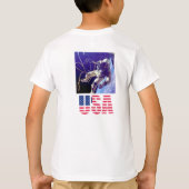T-shirt First American Astronaut Space Walk (Dos)
