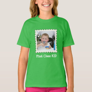 T-shirt FIRST CLASS KID Best Kid Ever photo carré personna
