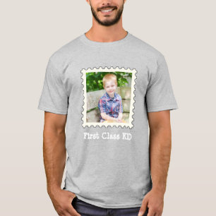 T-shirt FIRST CLASS KID Best Kid Ever photo carré personna