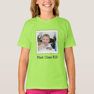 T-shirt FIRST CLASS KID Best Kid Ever photo carré personna