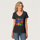 T-shirt First Day Of School PreSchool Crew 2024 Back To Sc (Devant entier)