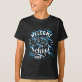 T-SHIRT FIRST DAY OF SCHOOL WELCOME BACK TO SCHOOL 2025 (Devant)