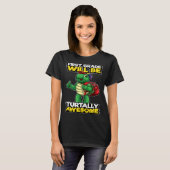 T-shirt First Grade Funny Turtle Pun Awesome 1st Day Of Sc (Devant entier)
