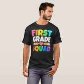 T-shirt First Grade Squad  Back To School 1st Graders Teac (Devant entier)