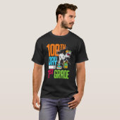 T-shirt First Grade Student Kids 100th Day Gift 100 Days O (Devant entier)