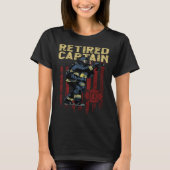 T-shirt First Responder and Fireman or retired captain fir (Devant)