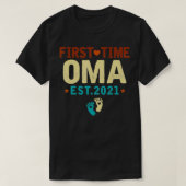 T-shirt First Time Oma Est (Design devant)