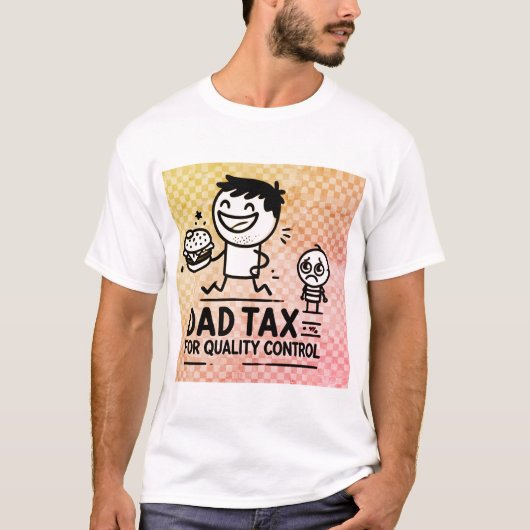 T-shirt fiscal papa (Devant)