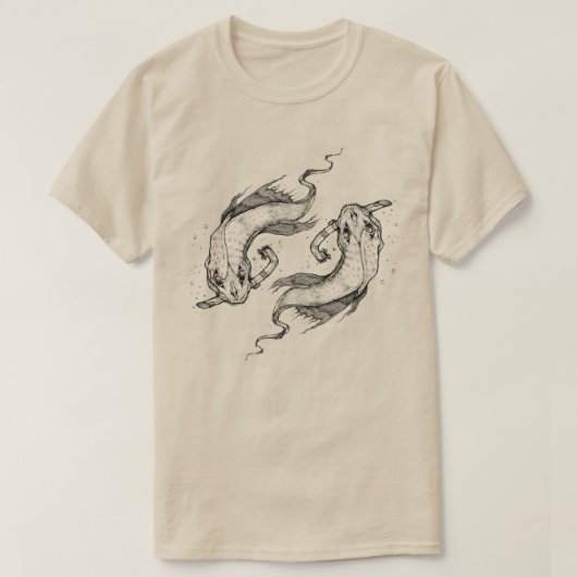 T-shirt Fish & Fear. (Design devant)