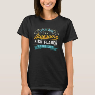 T-shirt Fish Flaker  Awesome Job Occupation Graduation