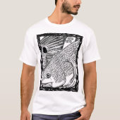 T-shirt Fish Forever EYES : REDFISH (Devant)