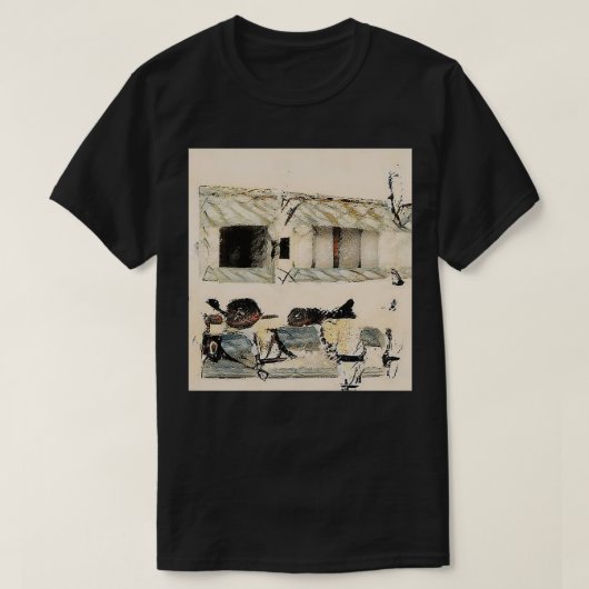 T-shirt FIsh House (Design devant)