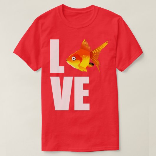 T-shirt Fish Love 3 (Design devant)