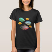 T-shirt Fish Pearl Gourami Aquarium Fish Tank (Devant)
