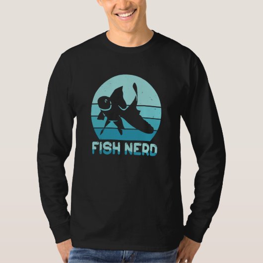 T-shirt Fish Tank Aquarist Fish Nerd 1 (Devant)