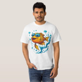 T-shirt fish with big eyes (Devant entier)