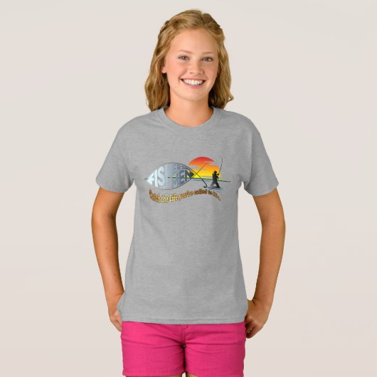 T-shirt Fisher des hommes | Enfants (Devant entier)