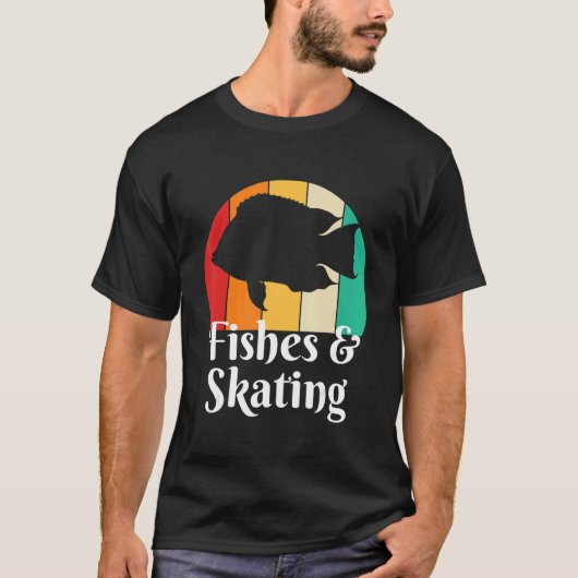 T-shirt Fishes And Skating (Devant)