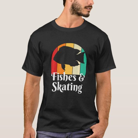 T-shirt Fishes And Skating (Devant)