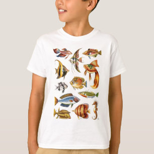 T-shirt Fishes tropical