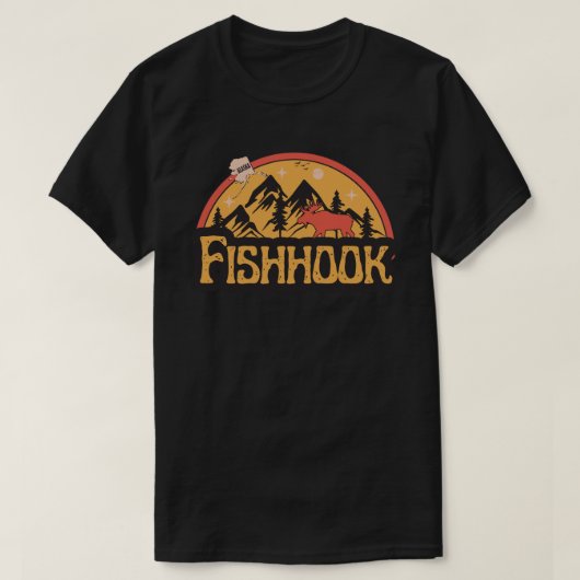 T-Shirt Fishhook, Alaska (Design devant)