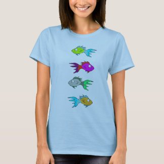 T-shirt Fishies au néon