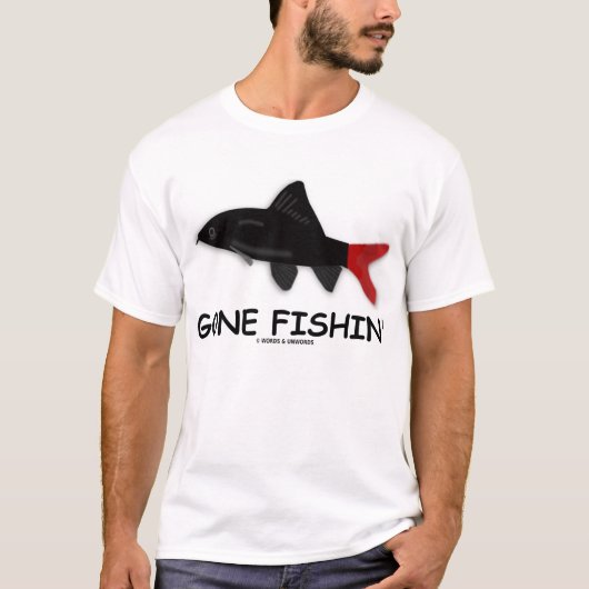 T-shirt Fishin allé (Epalzeorhynchus bicolore) (Devant)