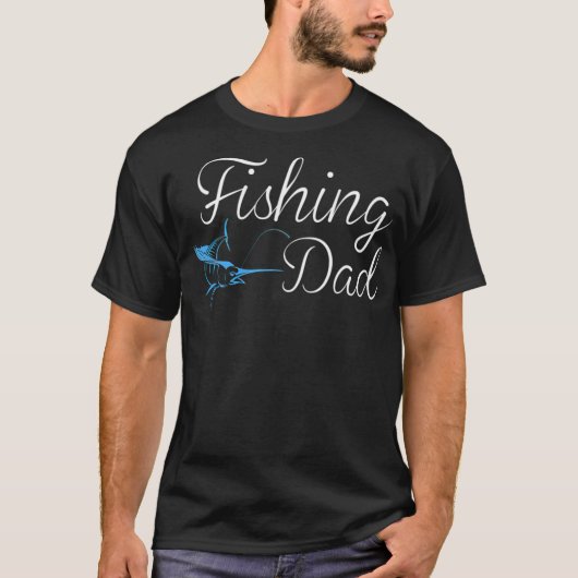 T-shirt Fishing Dad (36) cute fish hunting  (Devant)