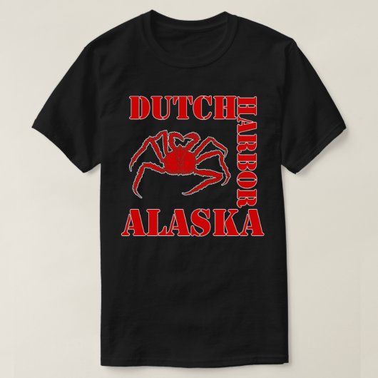 T-shirt Fishing For he Deadliest King Crabs Gift Catch Ala (Design devant)