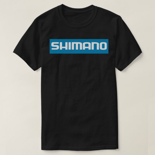 T-shirt FISHING-SHIMANO LOGO Sticker  (Design devant)