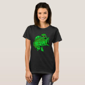 T-shirt Fishing St Patrick s Day Irish Lucky Fishing For M (Devant entier)