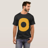 T-shirt Fishman Donuts - Phish - Jaune (Devant entier)