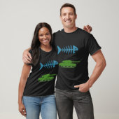 T-shirt Fishtank Comic Fish Tank (Unisexe)