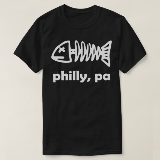T-shirt Fishtown Philly  (Design devant)