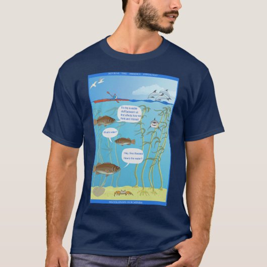 T-shirt Fissures dans le monde - Comment va l'eau ? - (Devant)