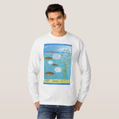 T-shirt Fissures dans le monde - Comment va l'eau ? - (Devant entier)