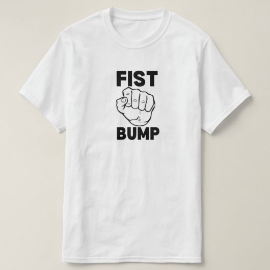 T-SHIRT FIST BUMP (Design devant)