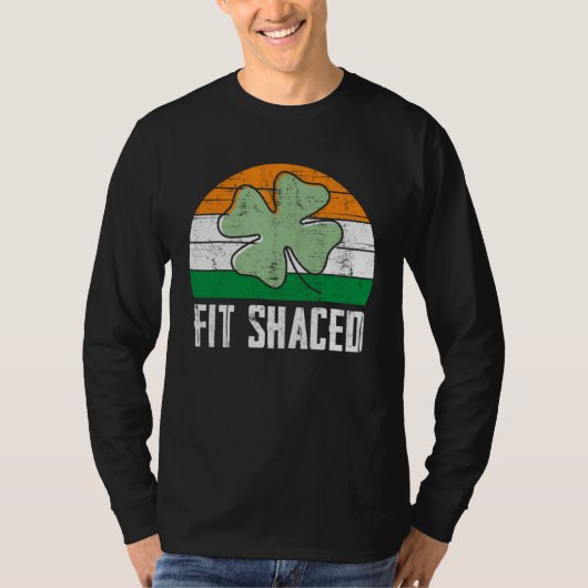 T-shirt Fit Shaced Irish Drinking Drunk St Patrick s Day (Devant)