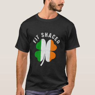 T-shirt Fit Shacty Funny Irlandais Boire JOUR DE LA SAINT 