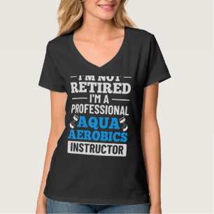 T-shirt Fitness aquatique Aqua Aérobic Workout Eau Aérobic