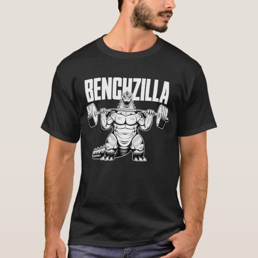 T-shirt Fitness Benchzilla (Devant)