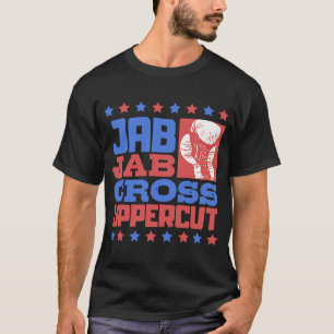 T-shirt Fitness Boxing Ring Jab Cross Uppercut I Love Ki