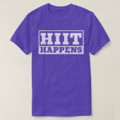 T-shirt Fitness Coach Design HII Happens Cadeau (Design devant)