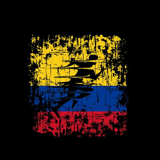 T-SHIRT FITNESS COLOMBIA RUNNER GYM CROSS FORMATION POIDS