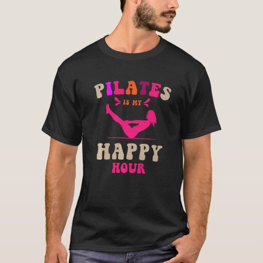 T-shirt Fitness Dans Pilates Studio Pour Pilates Est Mon H (Devant)