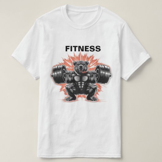 T-SHIRT FITNESS DE CHEMISE (Design devant)