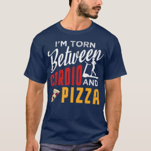 T-shirt Fitness Et Pizza Motivation Devis Pour La Concepti