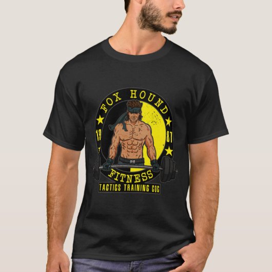 T-shirt Fitness Fox Hound (Devant)