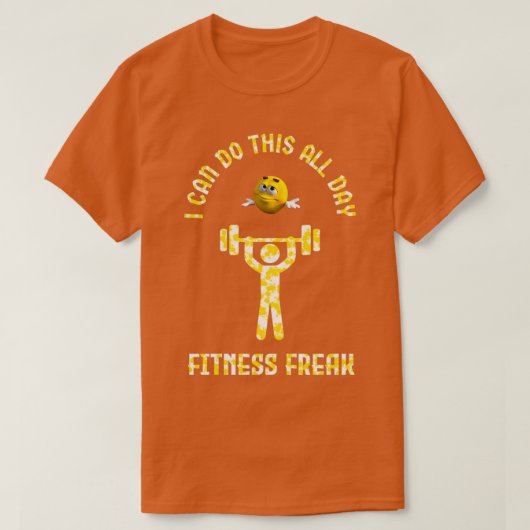 T-shirt FITNESS FREAK Weightlifter (Design devant)