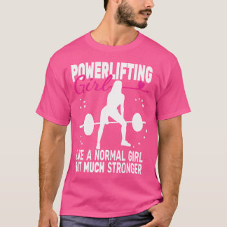 T-shirt Fitness Gym Powerlifter Poids